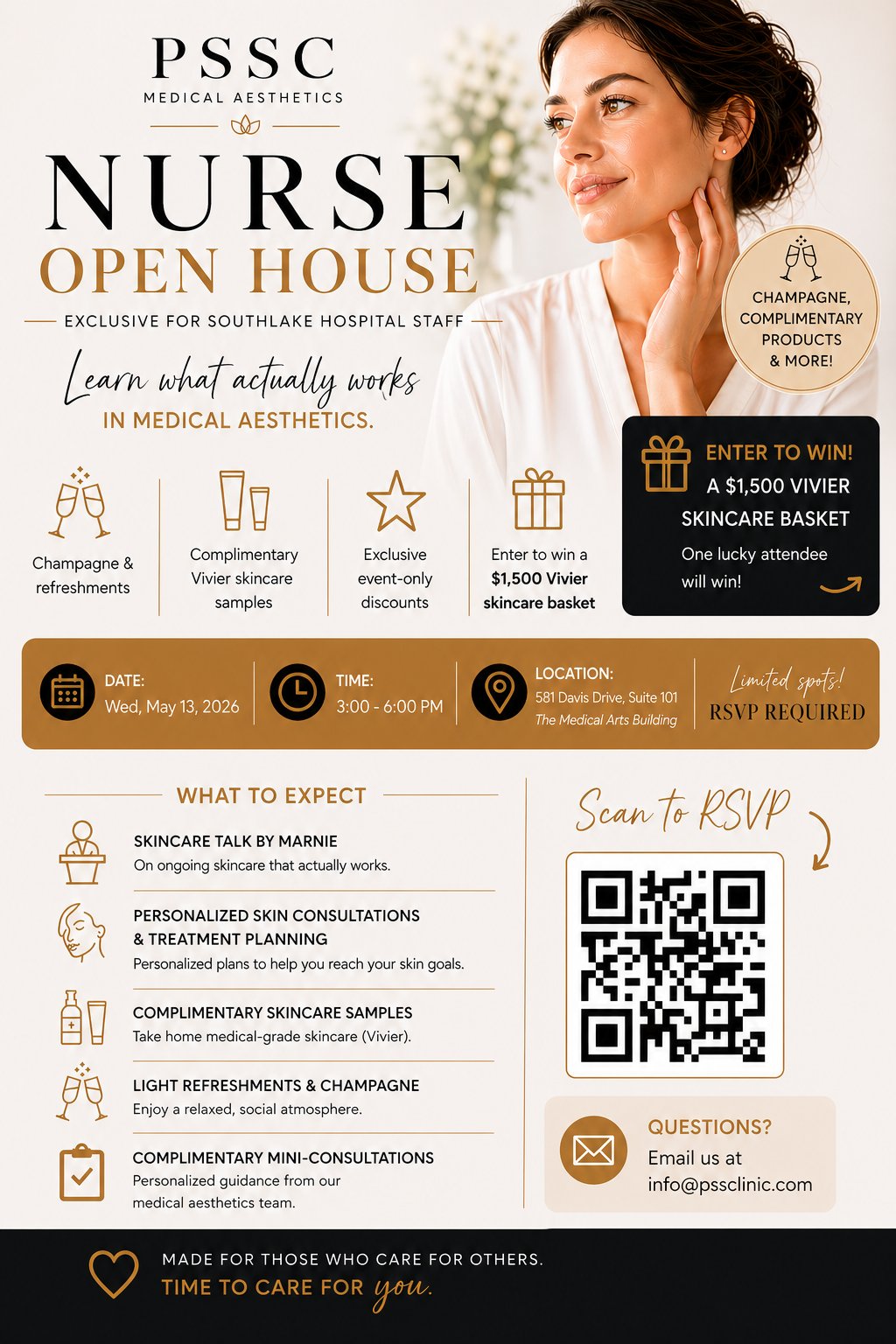 PSSC Nurse Open House Event Flyer